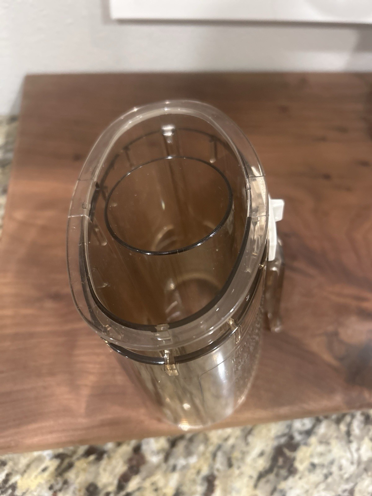 Cuisinart DLC-10 PLUS Chute Assembly & Pusher Amber Replacement Part DLC-118B