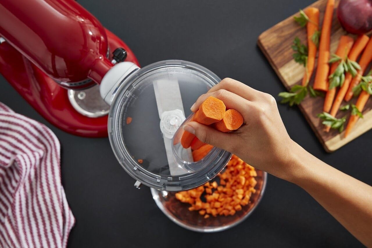 KitchenAid Stand Mixer Attachment, Food Processor with Commercial Food KSM2FPA