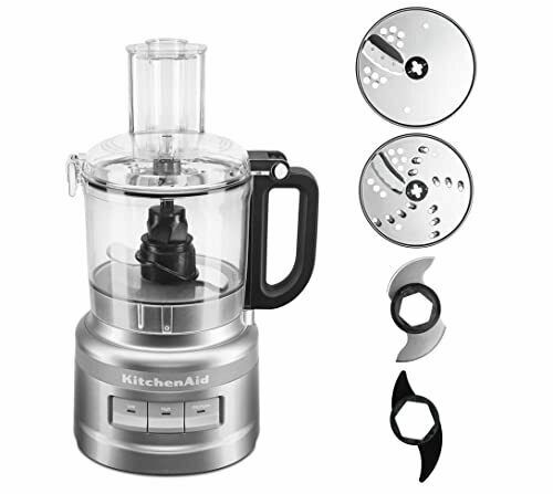 *New, Box Open KitchenAid 7-Cup Food Processor Plus |-Contour Silver