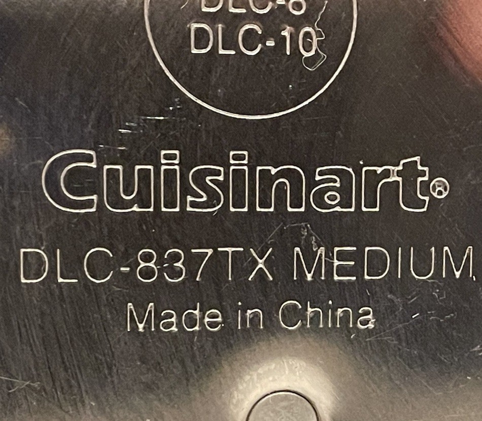 Cuisinart Prep Shred DLC-837TX Slice DLC-844TX Discs + Stem Disc Blades