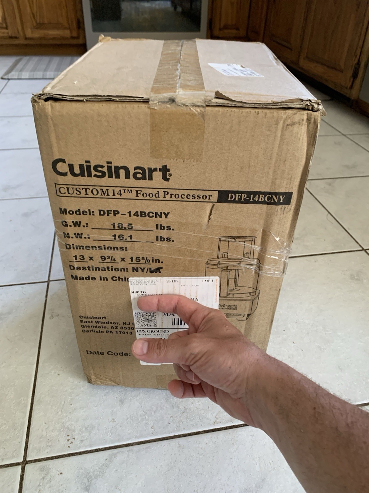 Cuisinart DFP-14BCNY 14-Cup Stainless Steel Food Processor Extra-Large Feed Tube
