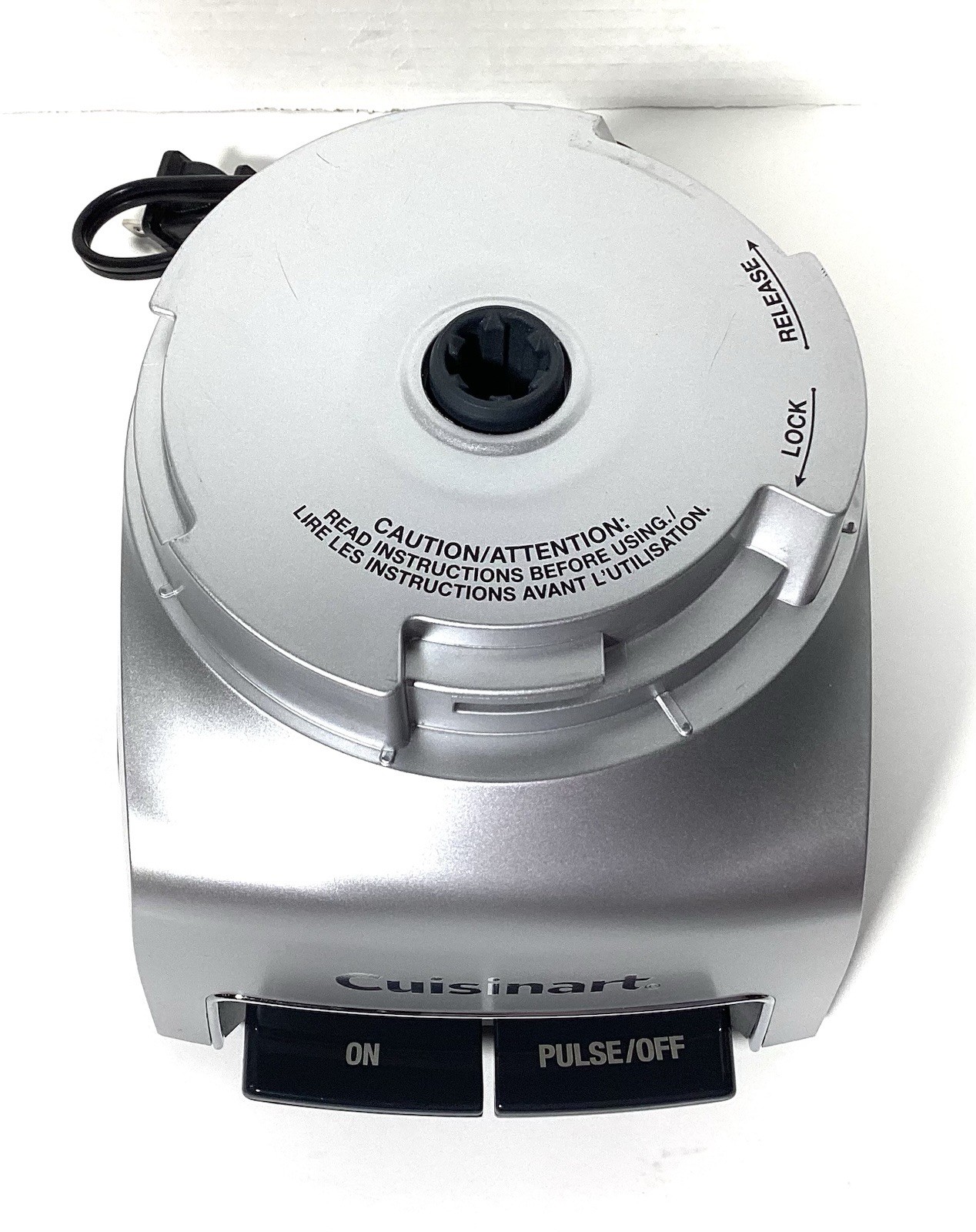 Cuisinart Chop & Shred 5 Cup Food Processor Base Only FP-5 Tested Excellent Cond