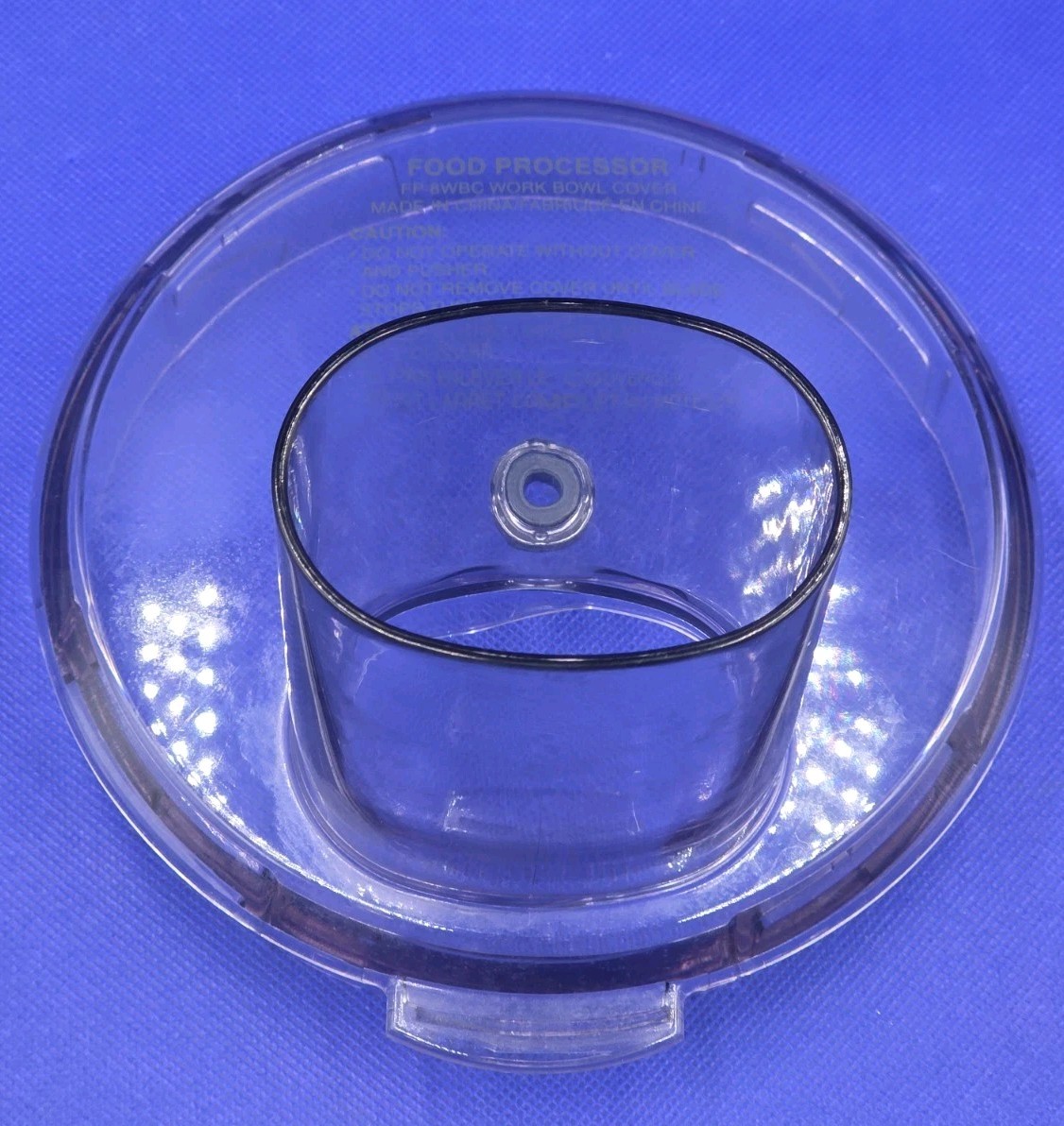 Cuisinart Food Processor FP-8 Original Work Bowl Cover Lid FP-8WBC