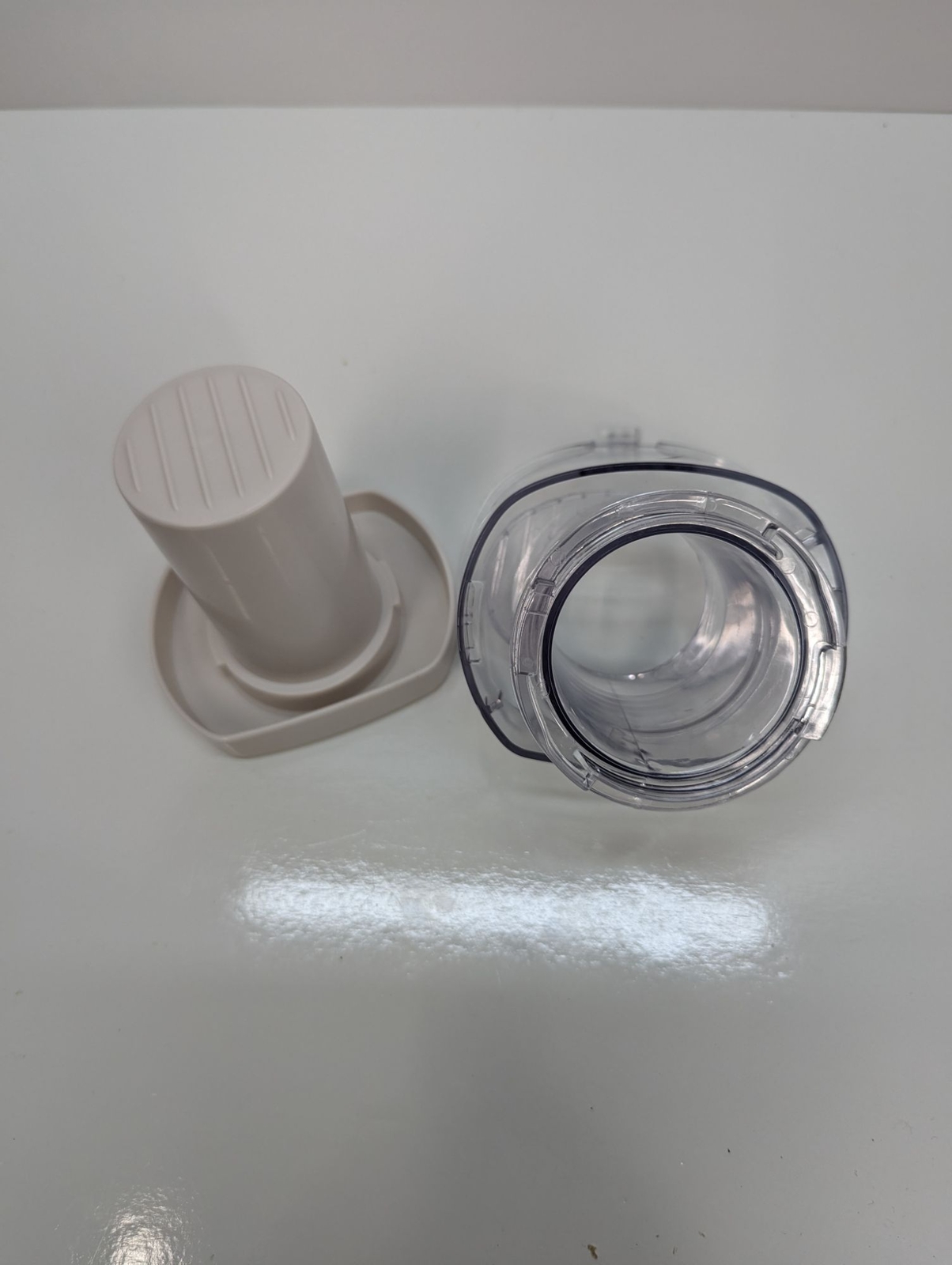 Black & Decker Model FP2500 Replacement Clear Shute and White Pusher