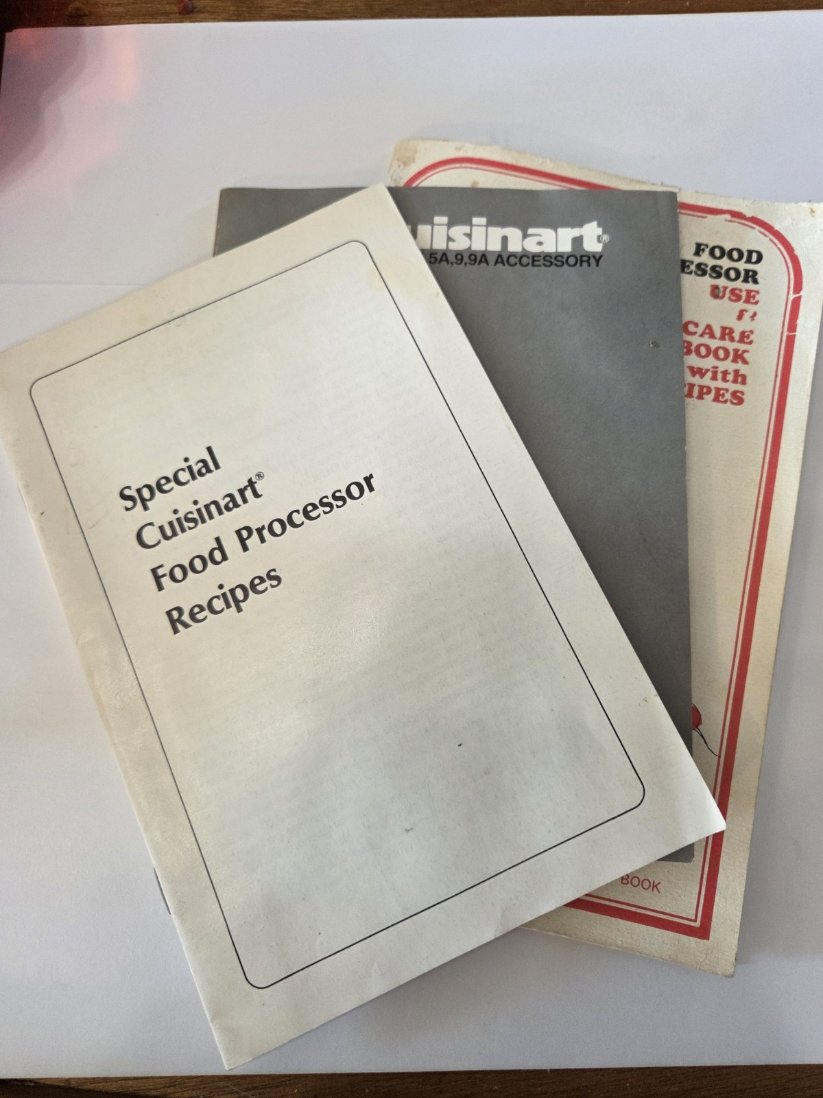 Cuisinart Food Processor Use Manuals