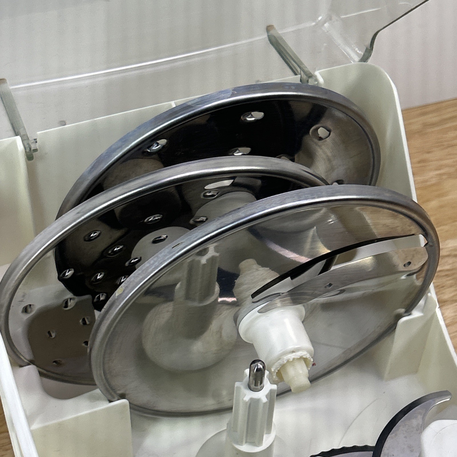 KitchenAid Food Processor KFP600WH Accessories With Blades & Discs Original Case