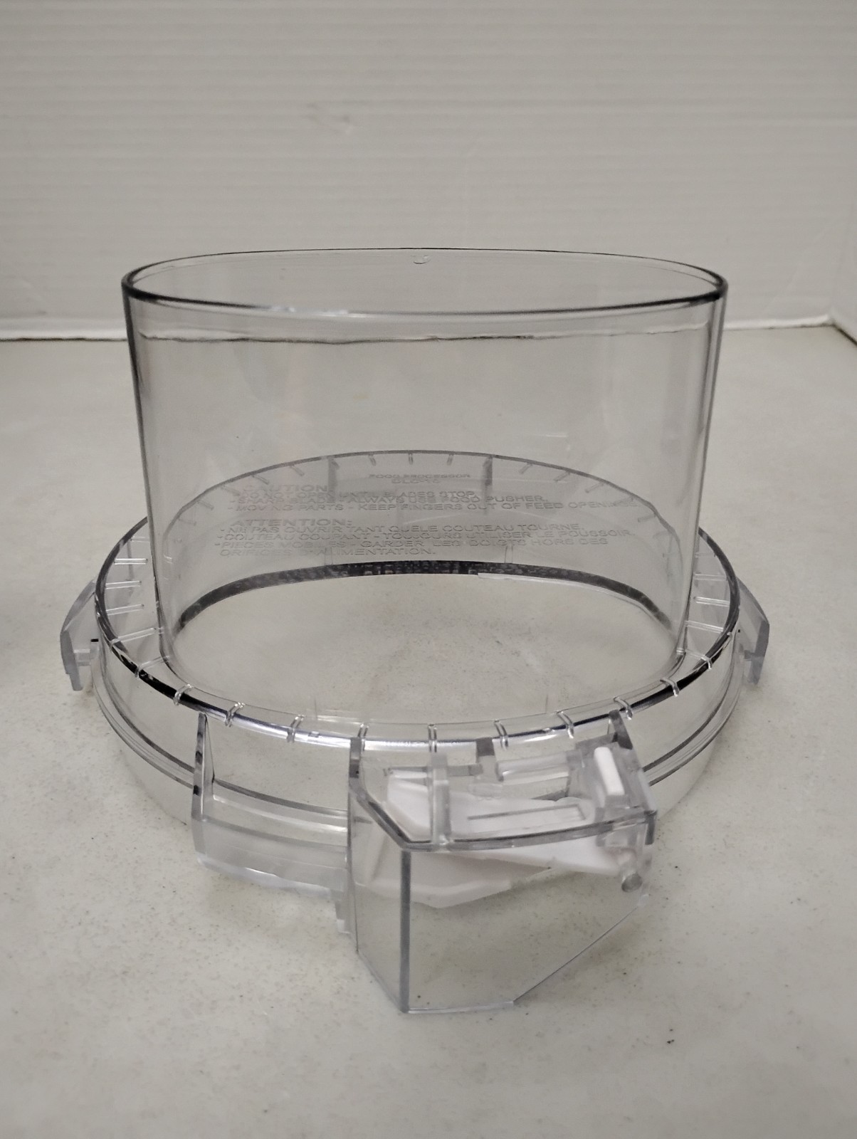 Cuisinart DLC-10/DLC-10C 7-Cup Food Processor Work Bowl Lid ONLY *See Photos