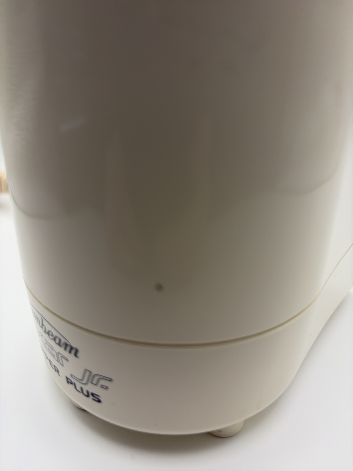 Sunbeam Oskar Jr Chopper Plus Mini Food Processor 14131 White TESTED & WORKING!