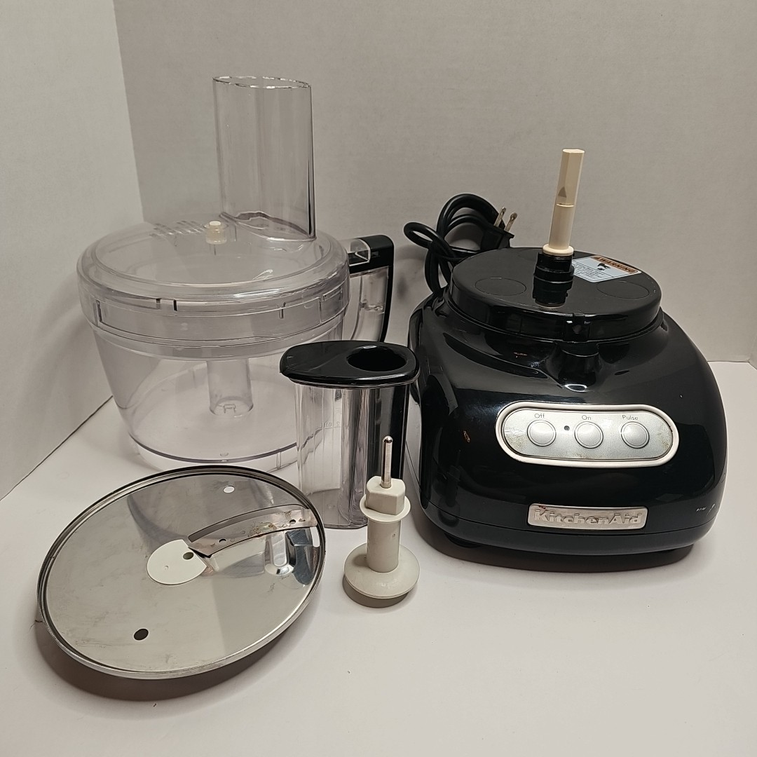 KitchenAid Food Processor Black KFP750 Tested Working