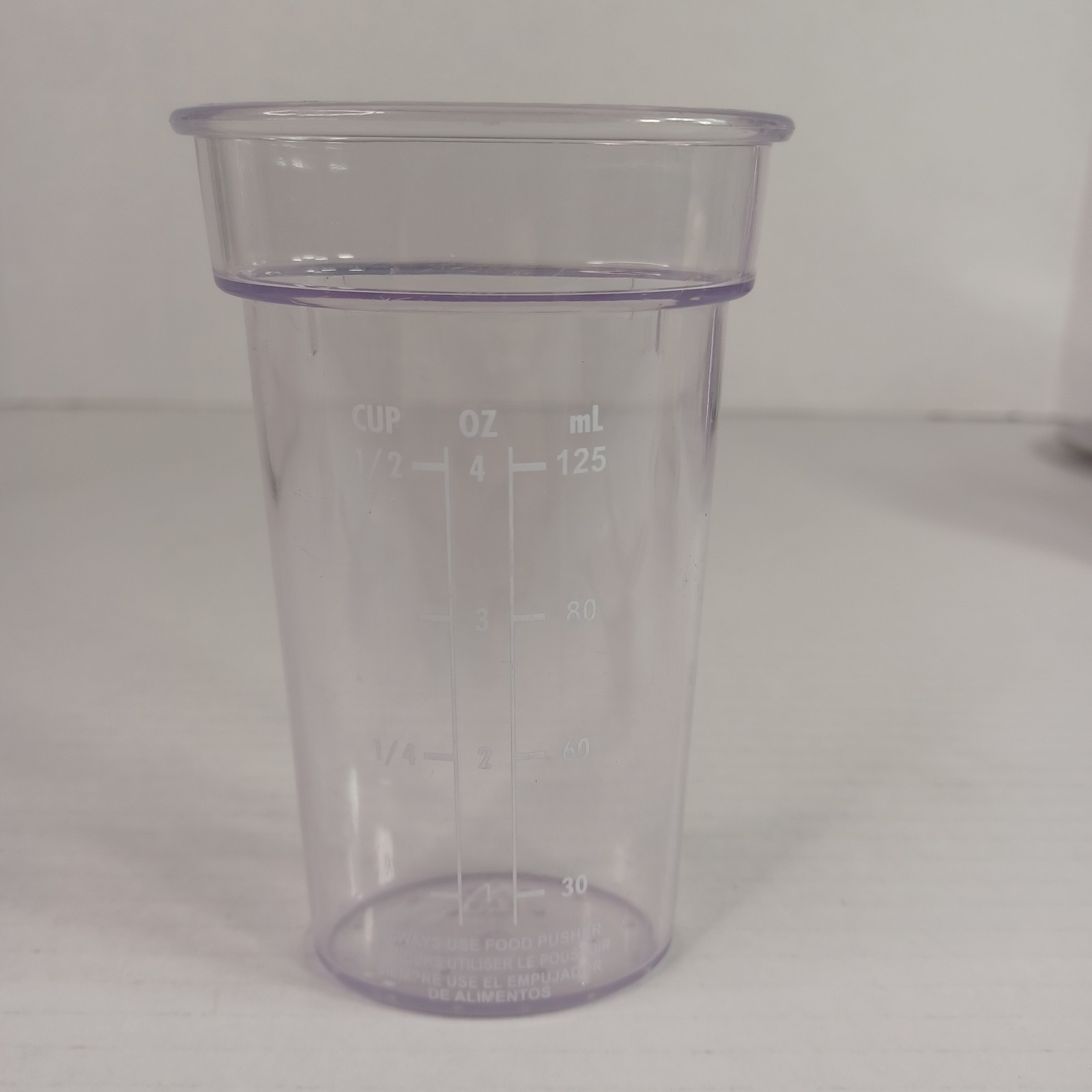 Hamilton Beach 70550R PrepStar Food Processor Measuring Cup And Food Pusher Only
