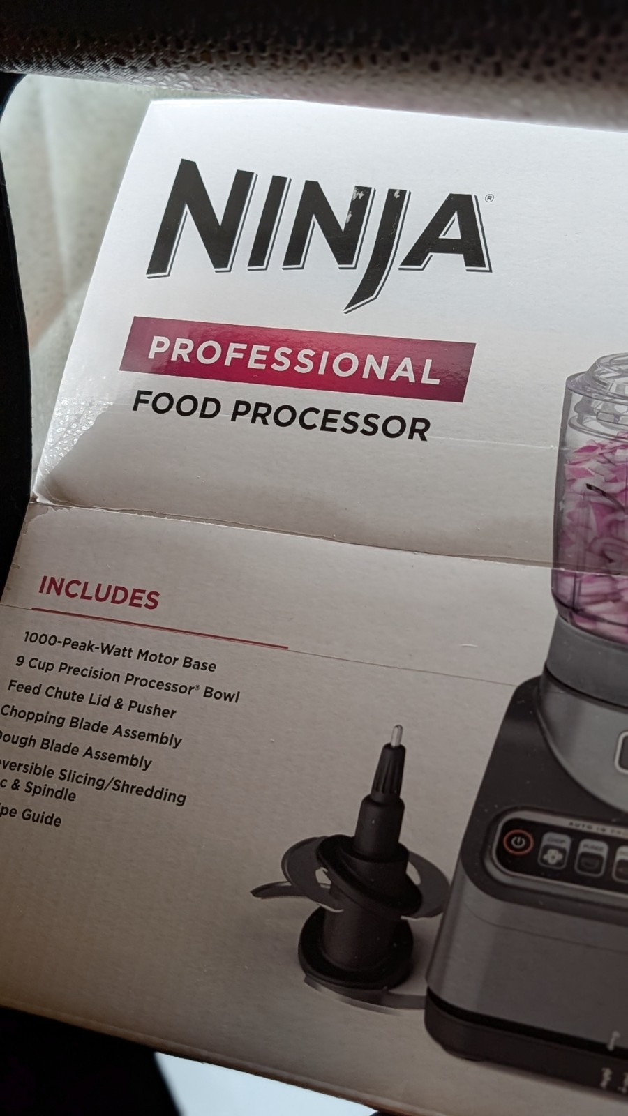 Ninja Professional 9-Cup Food Processor | 1000W Auto-iQ | NEW in Box