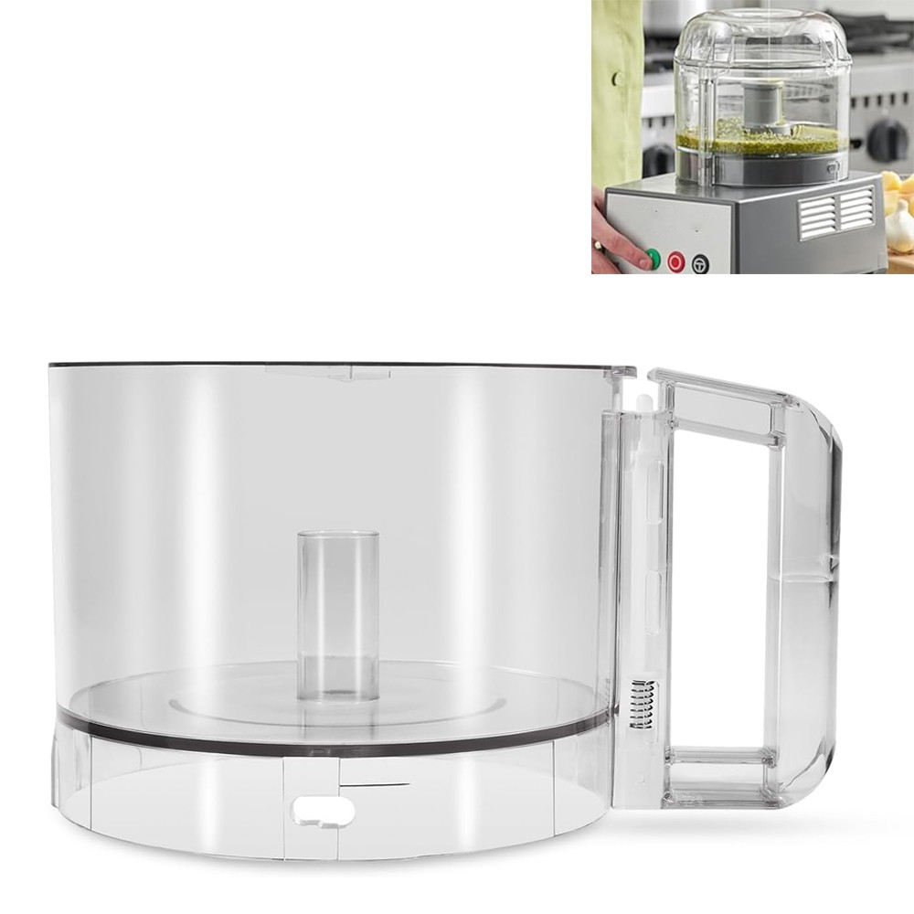 112203 Food Processor 3 Quart Clear Cutter Bowl Fits for Robot Coupe R2B Series
