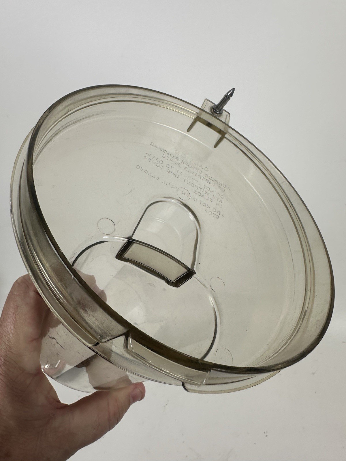 Black & Decker D1FP1D Food Processor Work Bowl Lid ONLY