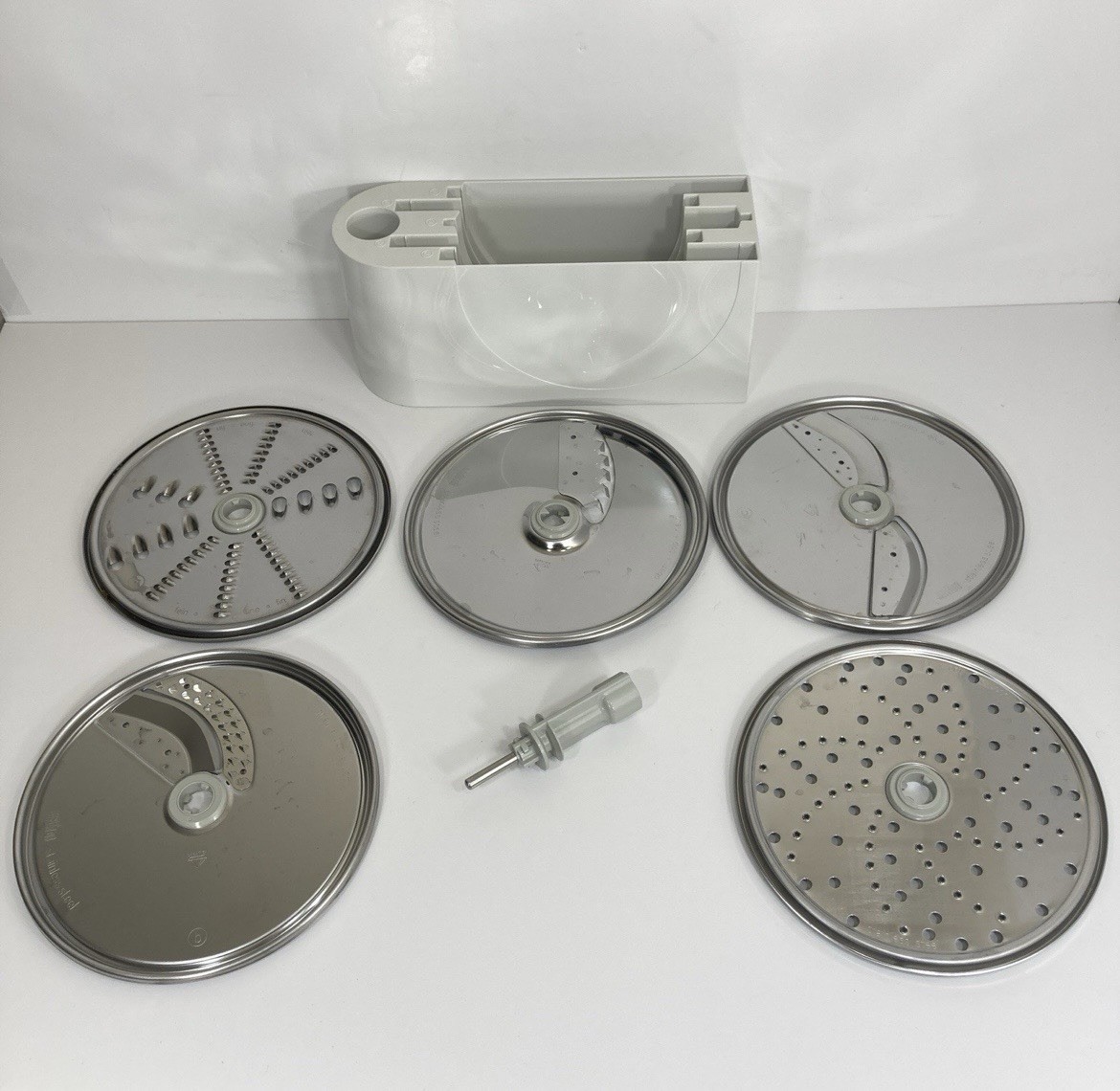 GENUINE Braun 3210 K1000 Food Processor 5 Disc Blades Set ONLY Replacement Parts