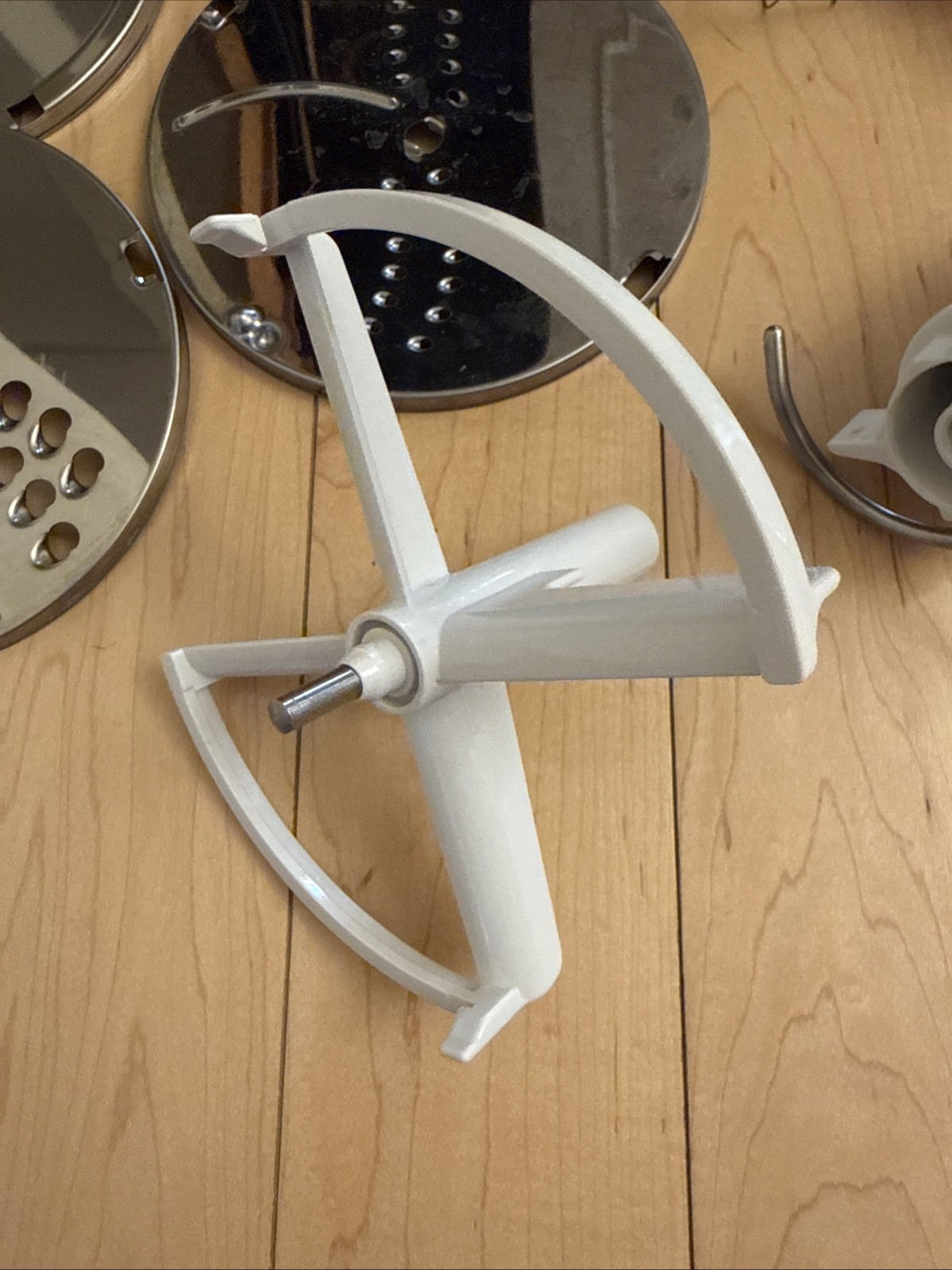 Braun Food Processor Replacement Parts: Discs, Disc Carrier, Dough Hook+