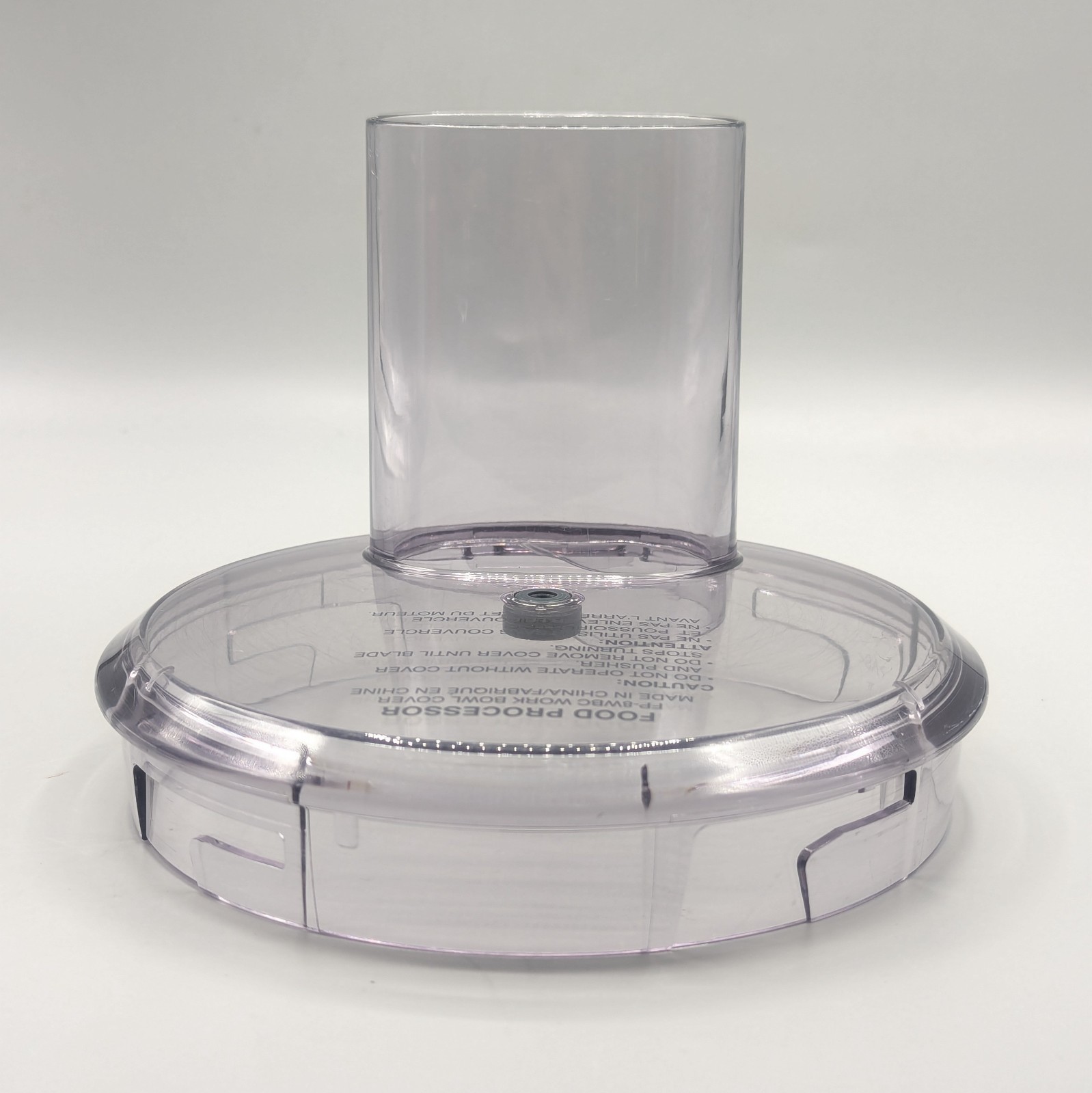 Cuisinart Elemental 8 Food Processor FP-8 Replacement Lid FP-8WBC & Pusher FP-8P