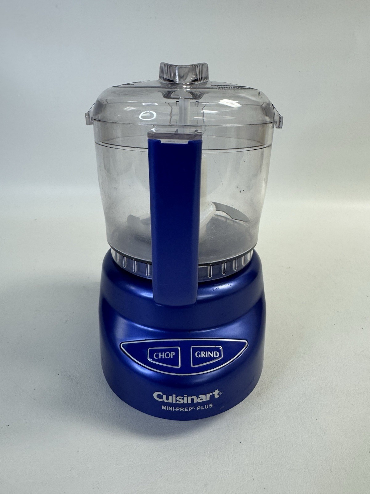 Cuisinart Mini Prep Plus Food Chopper 3 Cup Food Processor Blue DLC-2A WORKS