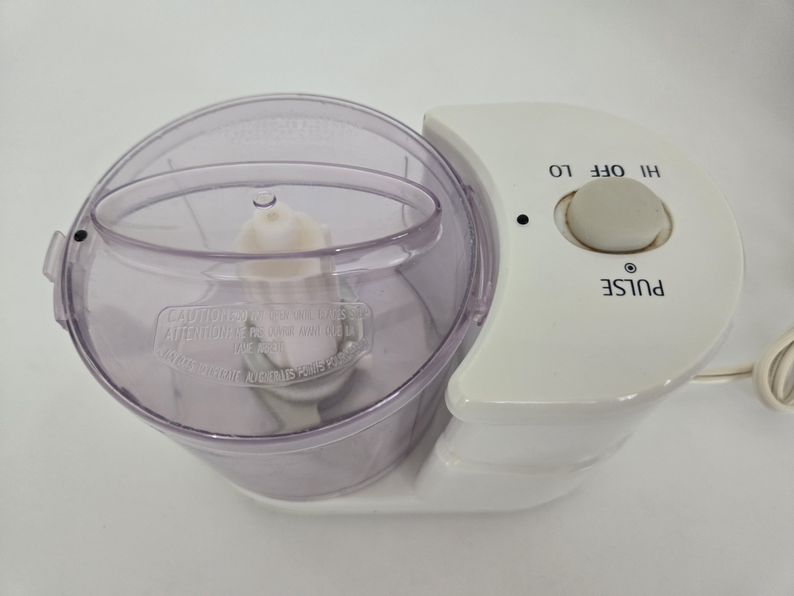 Vintage Magic Chef Mini Food Processor #MCFP1 in Box Tested FREE SHIPPING