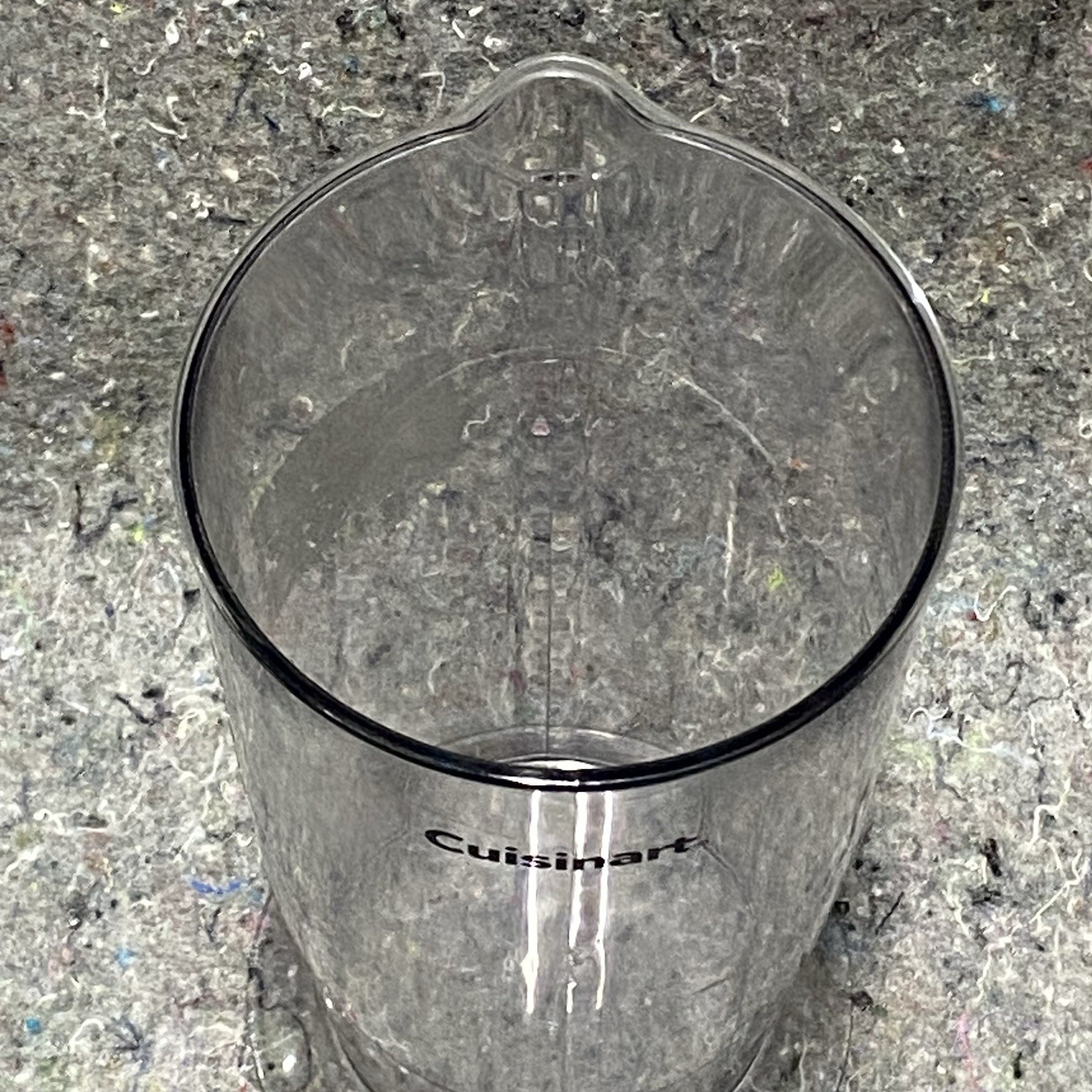 Cuisinart 3-Cup Beaker Replacement Part For Immersion Blender HB-400PC OEM Grey