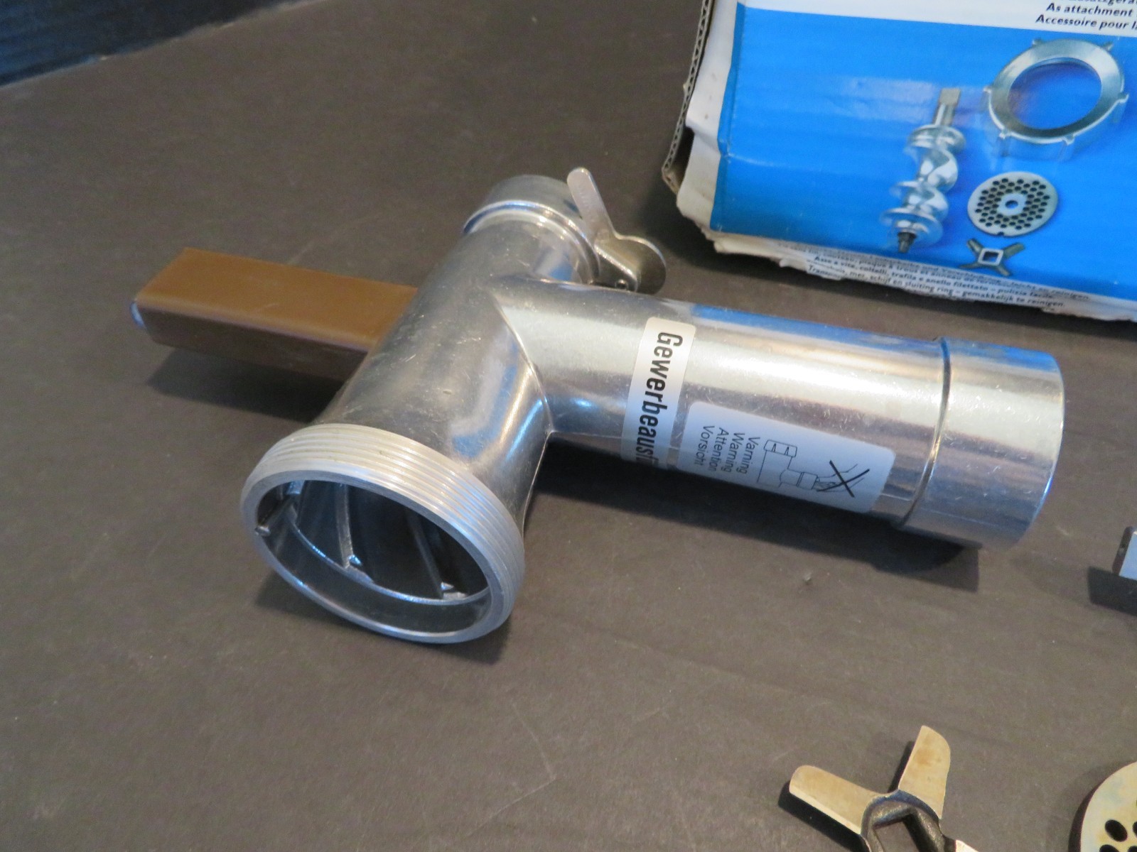 Bosch Mincer Attachment for Bosch Food Processor UM3 – Missing Pusher –