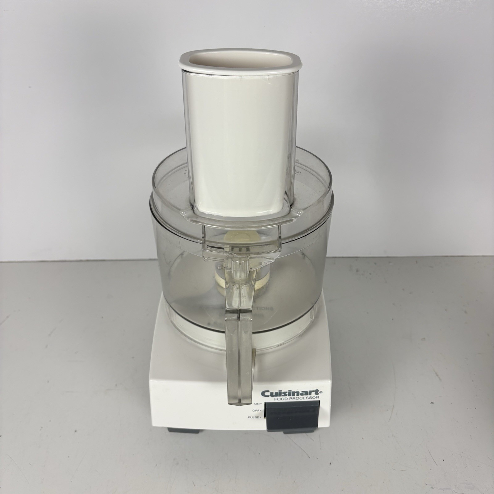 Cuisinart DLC-5 TX Type 25 Food Processor Vintage Bowl Lid 3 Blades