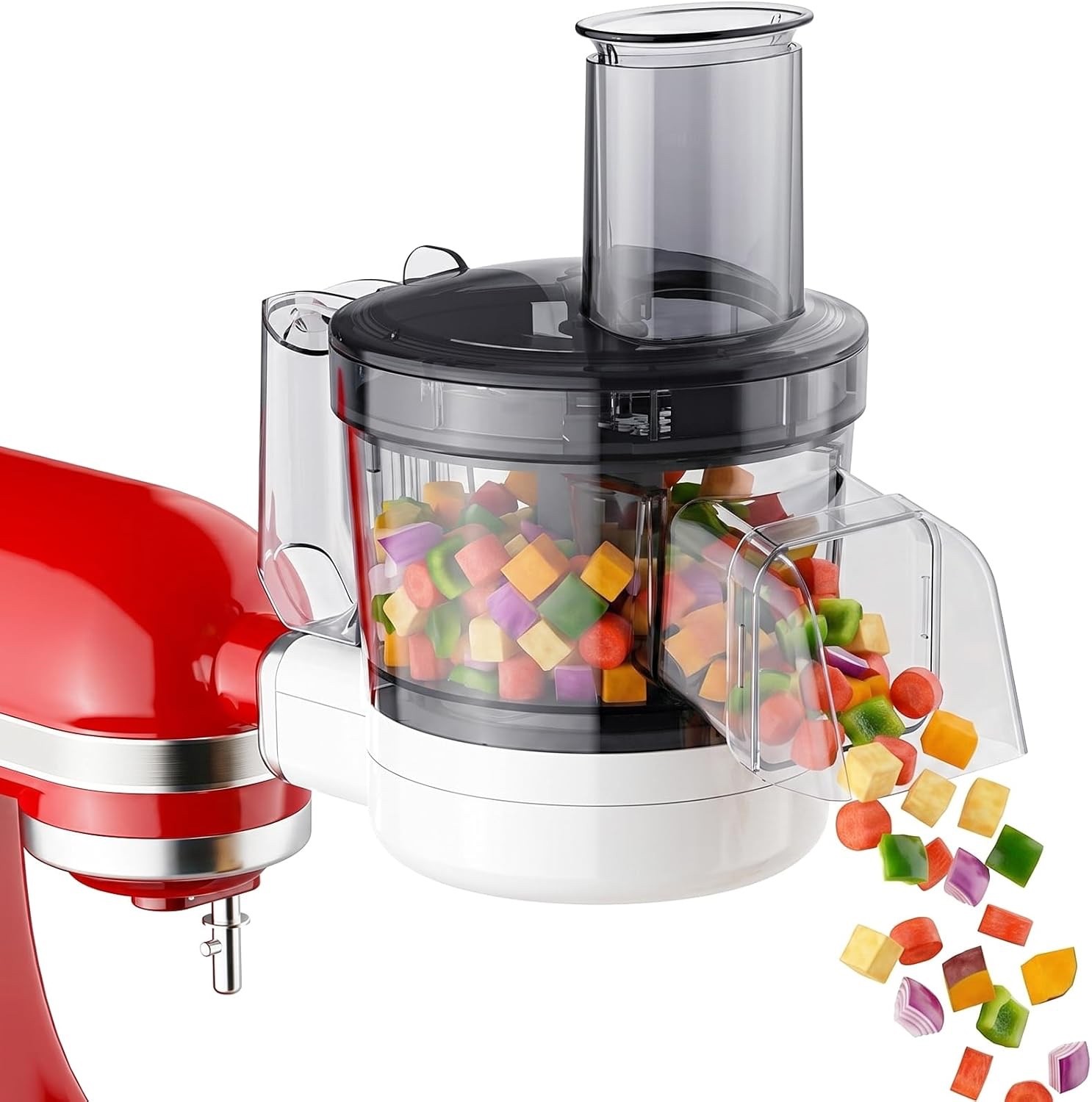 COFUN 5-in-1 Food Processor for KitchenAid, Multifunctional Chopper Attachments