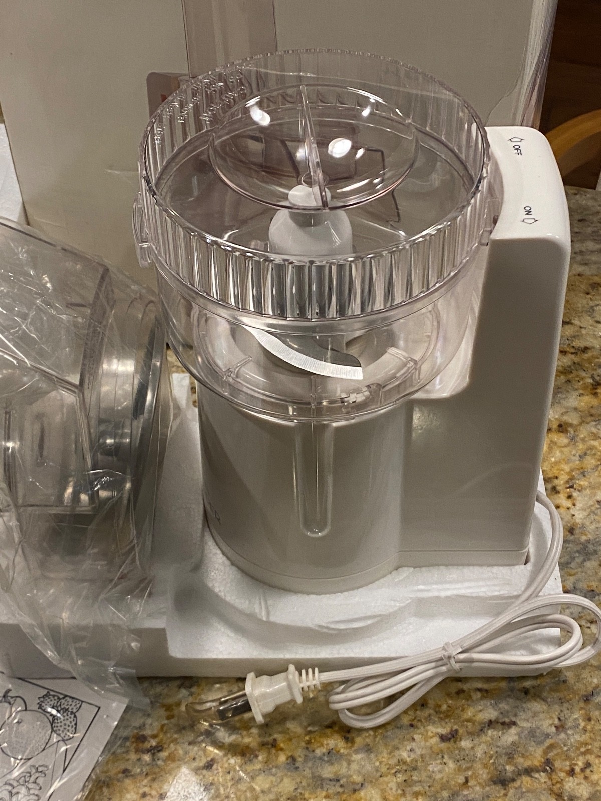 Sears Kenmore 69675 Short Order Compact Food Processor Continuous Feed NEW?