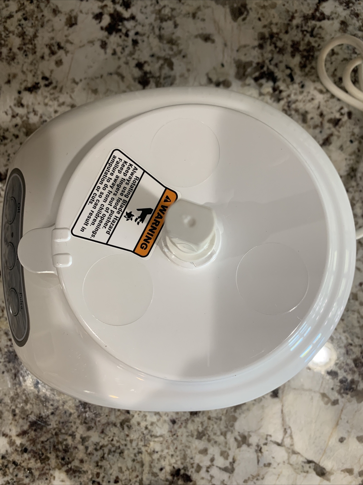 KitchenAid KFP720 7 Cups Food Processor BASE ONLY, White, Tested