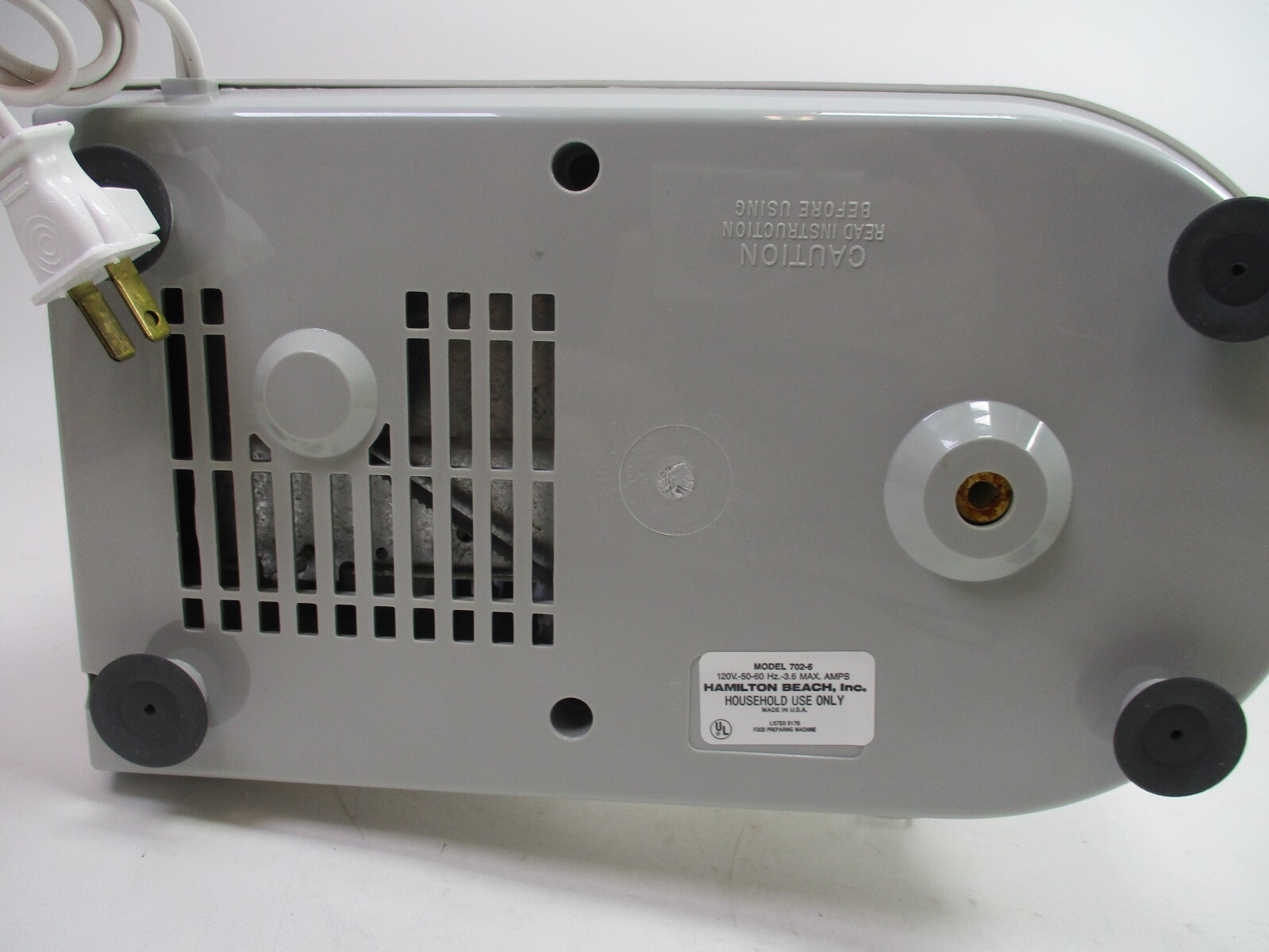 Hamilton Beach Model 702-6 Duel Food Processor