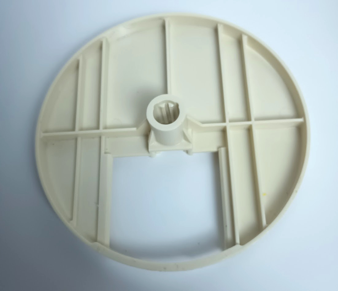 GE Food Processor Disc Carrier Hub + Versa Disc Blades D5FP1 Replacement Blades