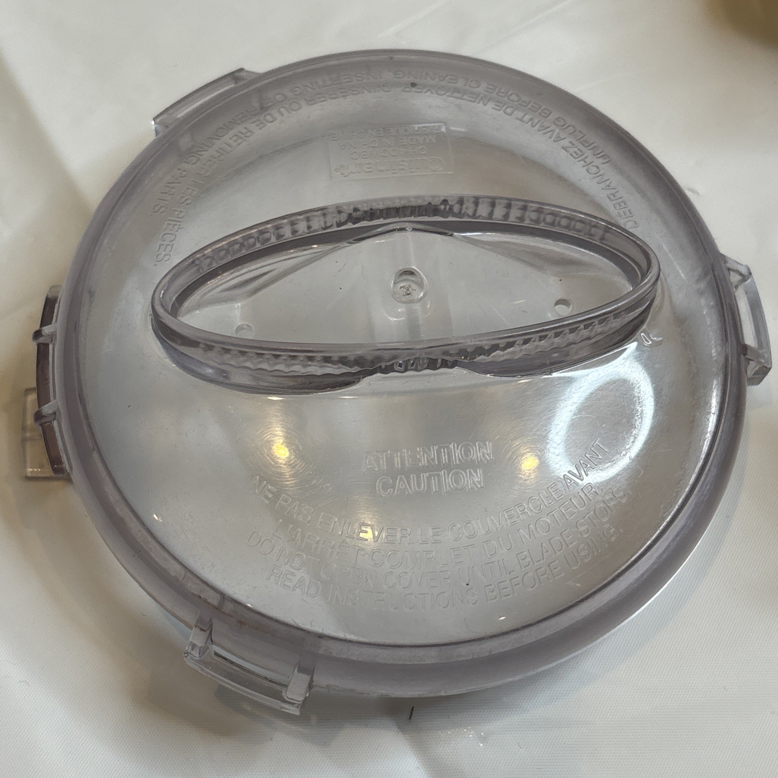 Cuisinart Mini-Prep Plus DLC-2A Food Processor Parts Lot Motor Base Lid Blade