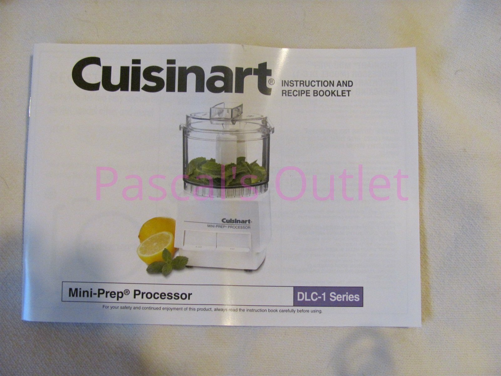 Cuisinart Mini-Prep 2.6-Cup Food Multifunction Processor Black Stainless DLC-1SS