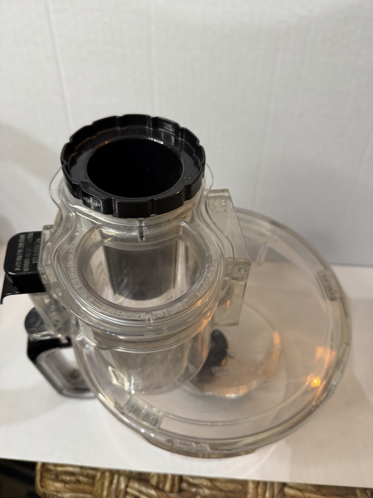 Hamilton Beach Big Mouth Food Processor 12 cup Bowl, Lid, Pushers FP17