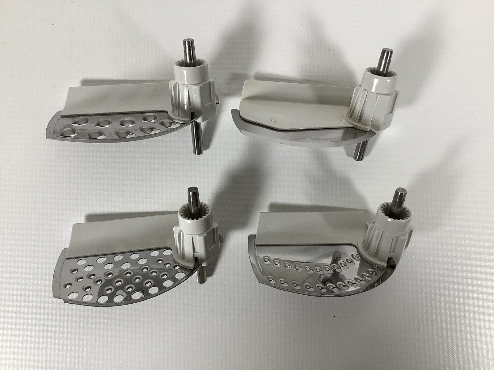 Braun Food Processor 4258 4259 4261 Lot of 4 Blade Inserts Replacement Parts