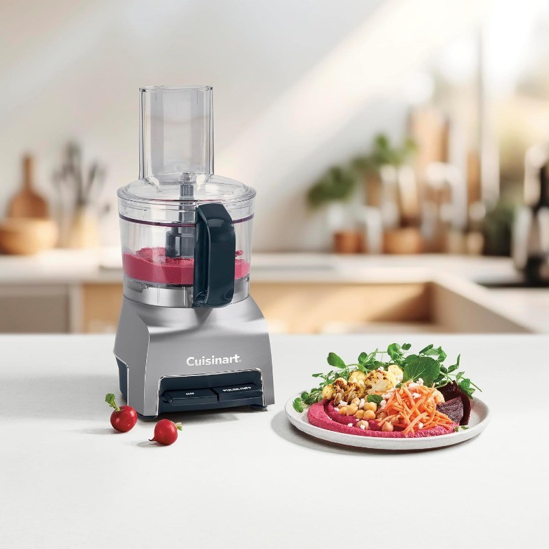 5‑Cup Chop & Shred Food Processor, Compact Food Chopper, Easy‑Store Design
