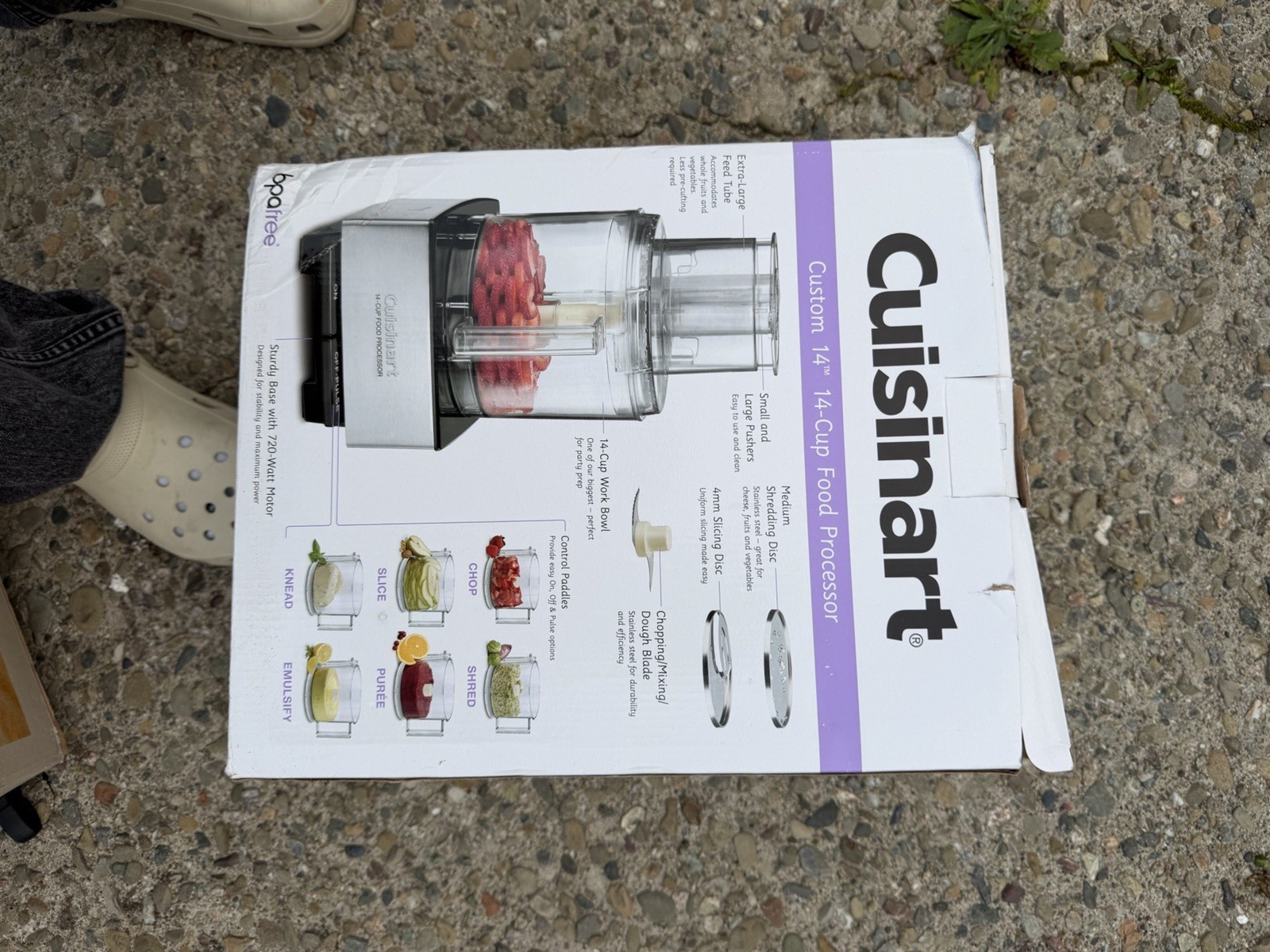 Cuisinart Custom 14 DFP-14BCNY 14-Cup 720W Food Processor Stainless Steel
