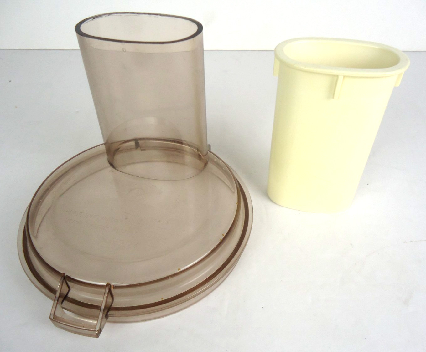 CUISINART DLC-10E CFP-4 5 5A 9 WORK BOWL LID COVER TOP AMBER REPLACEMENT PART