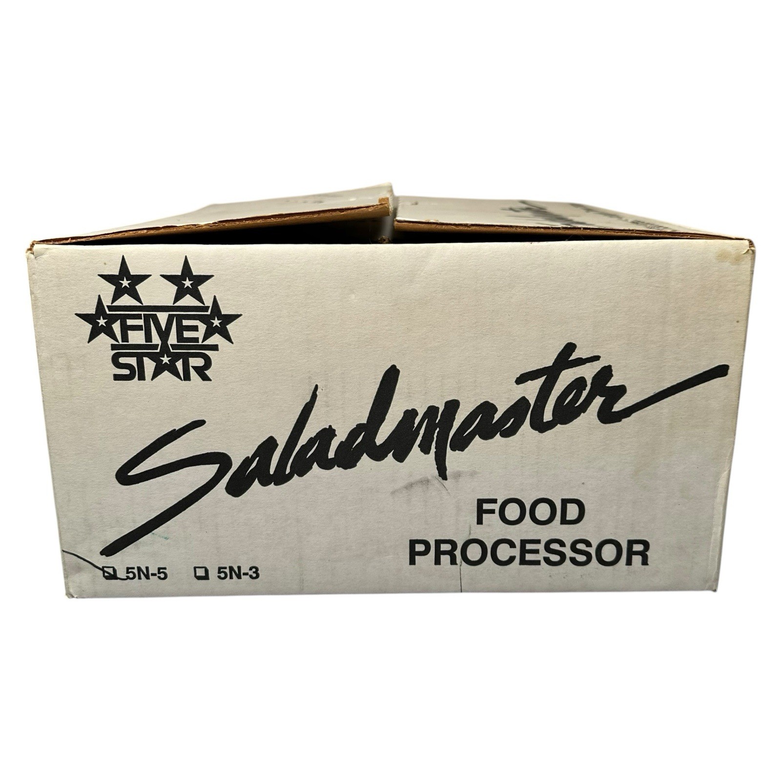 Vtg Saladmaster FiveStar 5N5 Food Processor Attachment Open Box V Machine Manual