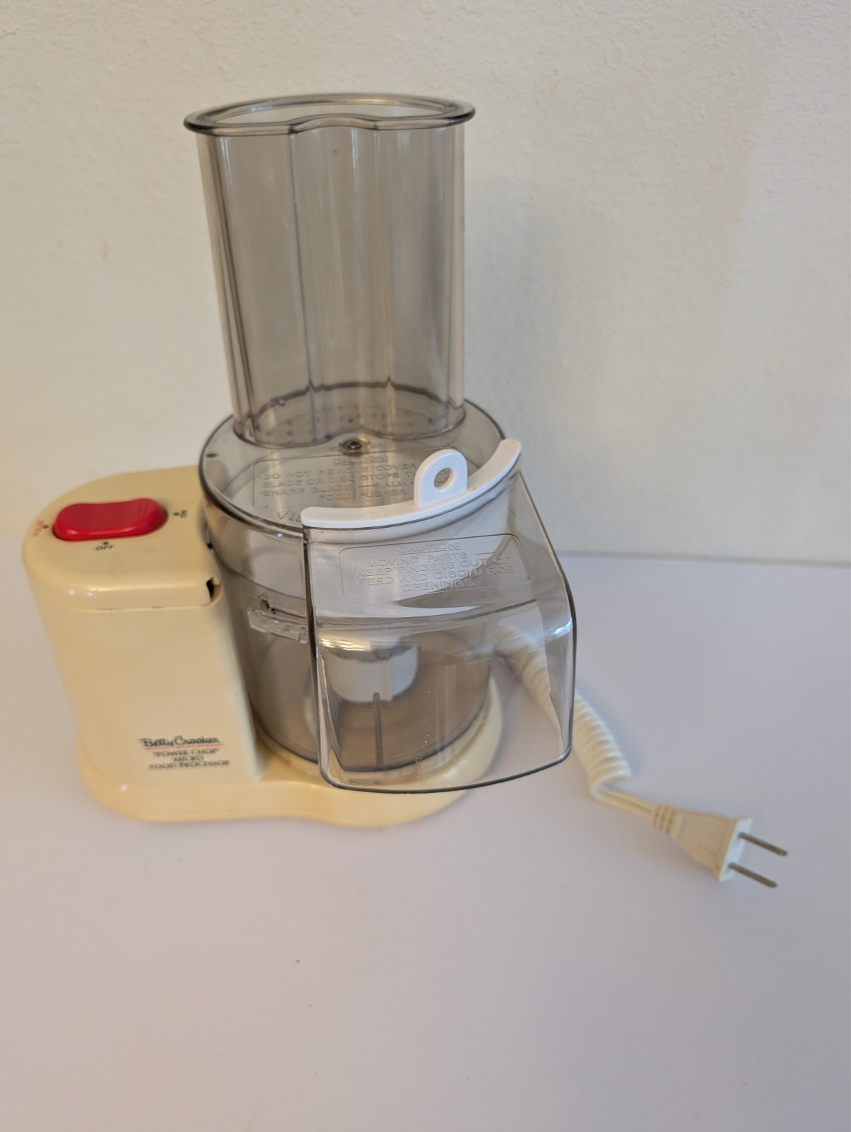Vtg Betty Crocker~Power Chop Micro Food Processor~ MODEL BC-1425 – Parts