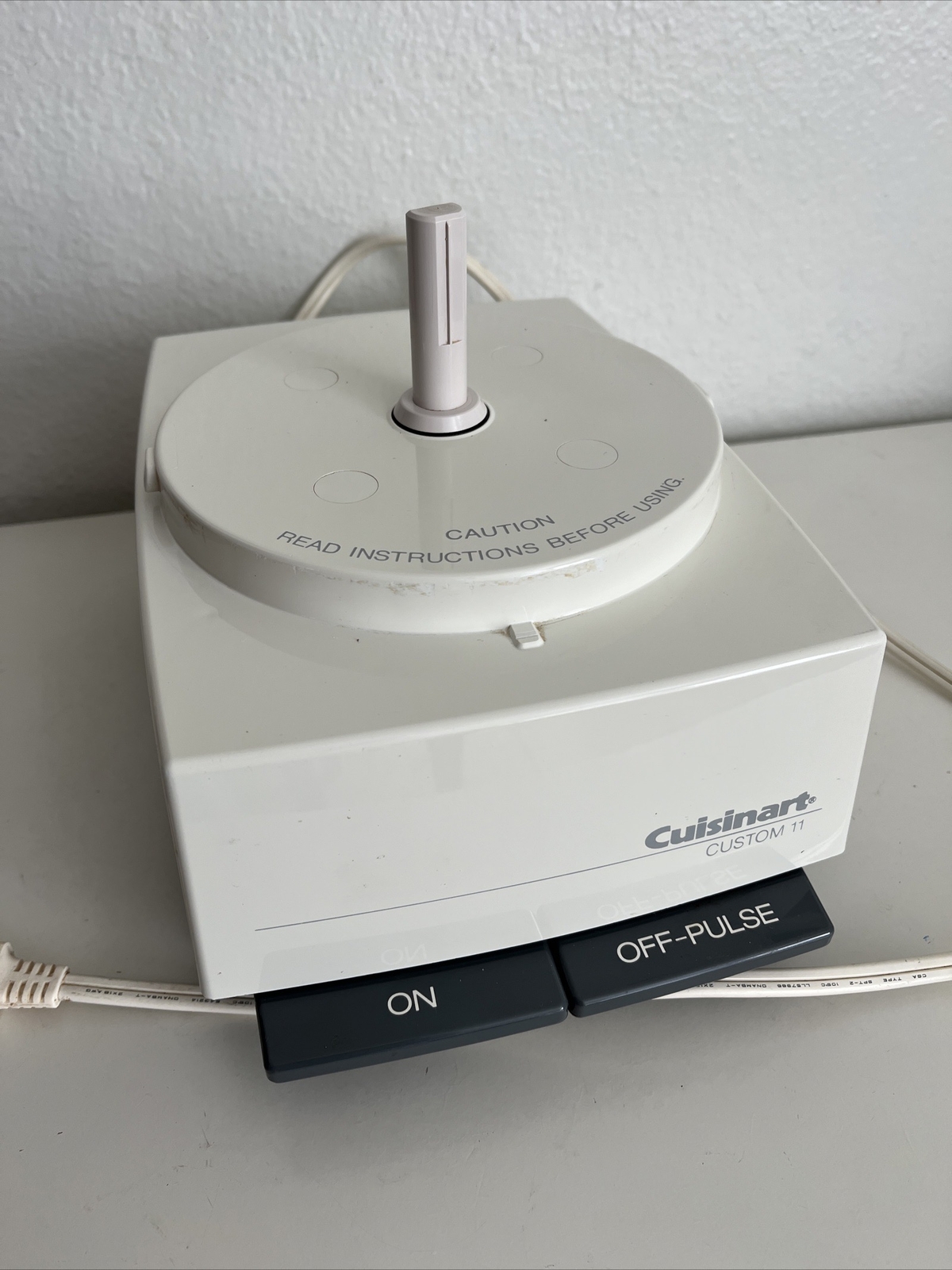 Cuisinart CUSTOM 11~ DLC-8M Food Processor MOTOR BASE ONLY Replacement Works!