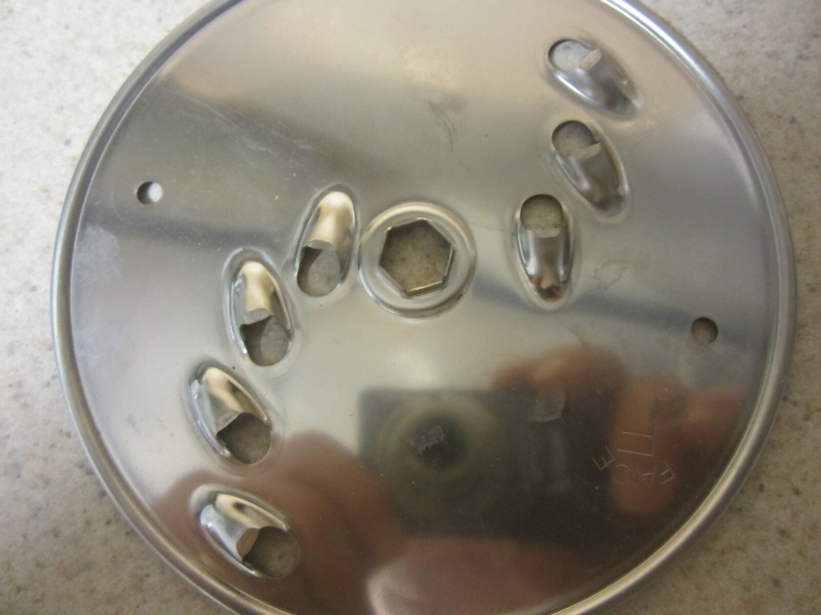 LOT OF 3 Moulinex La Machine Shredding Slicing Disc Model 354 390 A B C D E F