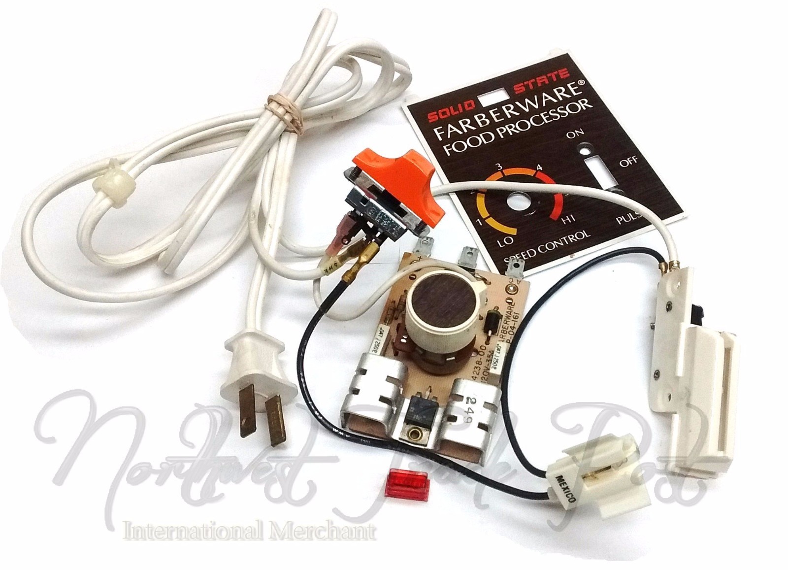 Farberware Replacement Control Panel Safety Lock + for Model 386 Food Processor
