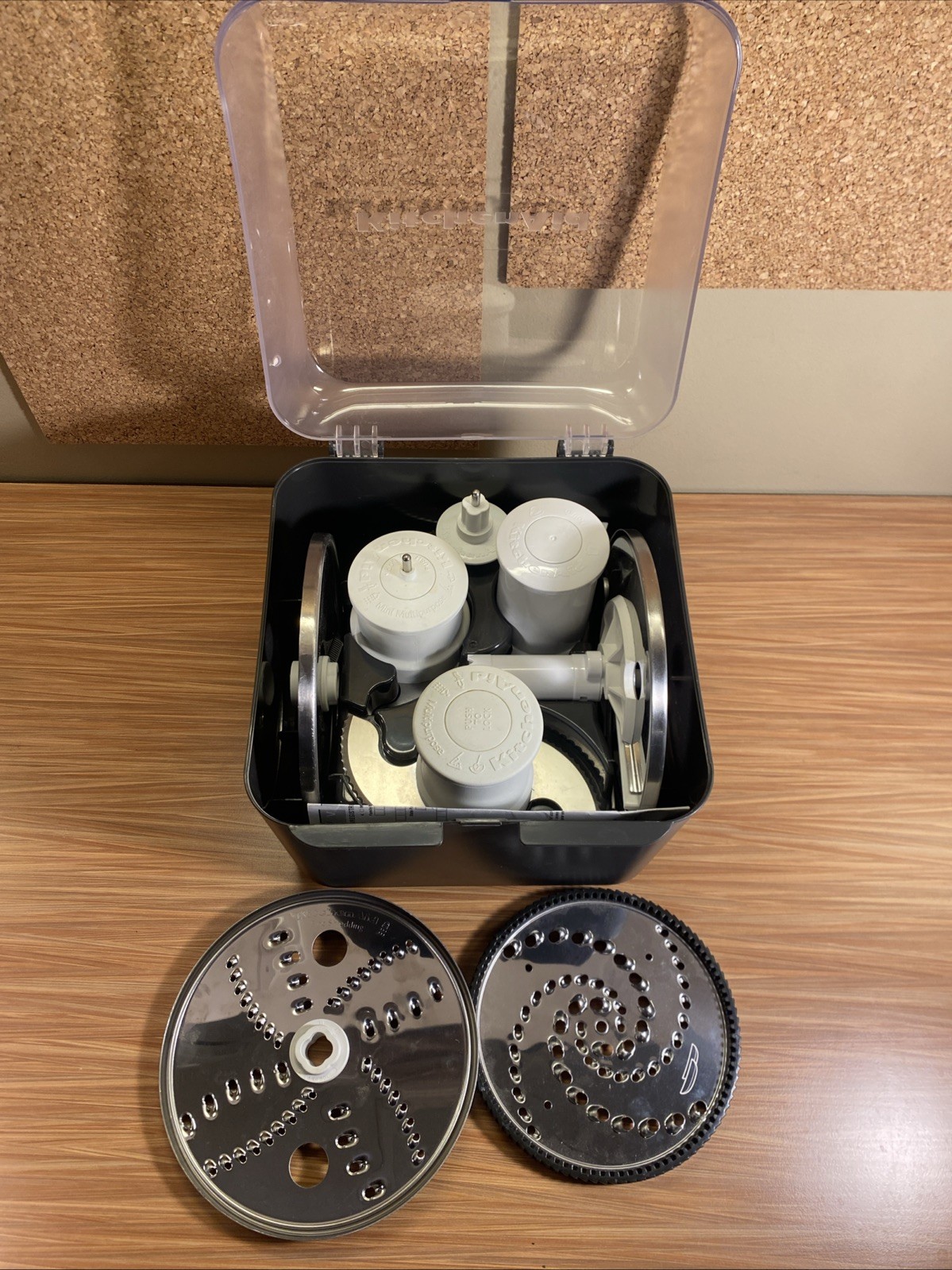 KitchenAid 9 Cup Food Processor Replacement Blade Set KFP0935 KFP0935Q Storage