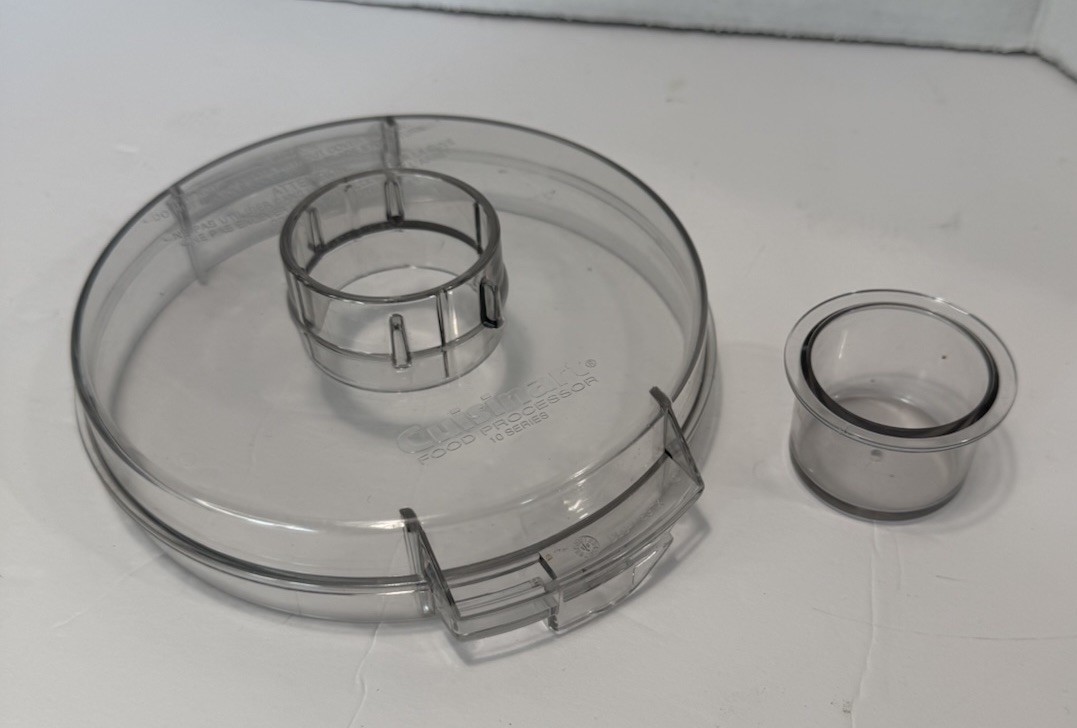 Cuisinart Pro Classic Food Processor Lid W/ Center Cap 10 Series # DLC-116GTX