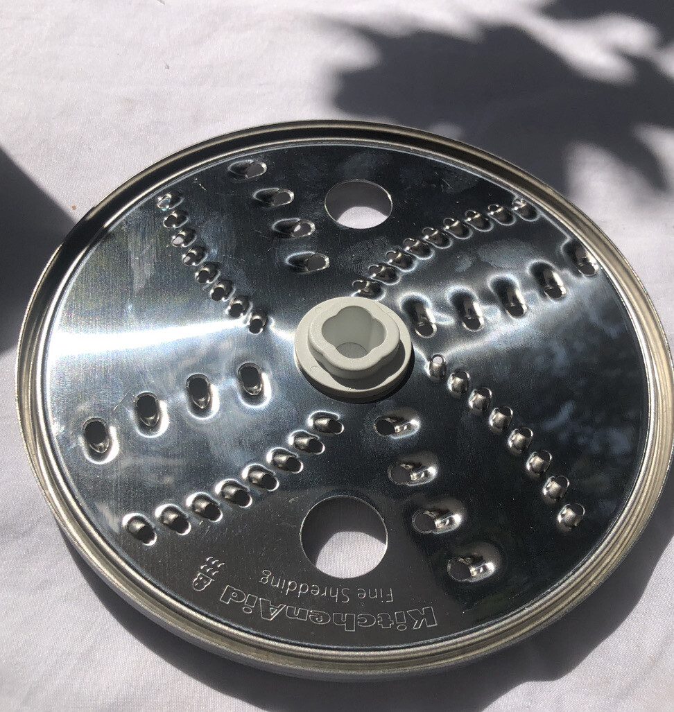 Used KitchenAid KFP1333 Shredding Disc Blade Medium W/ Blade Arm