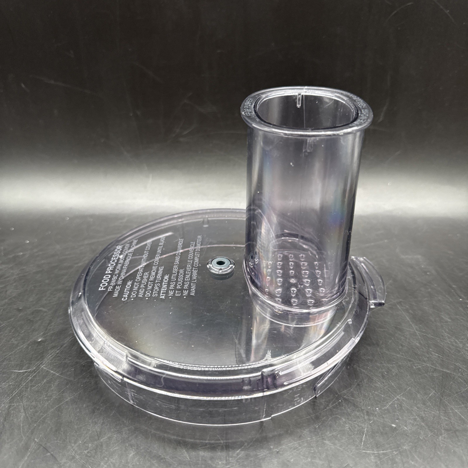 Cuisinart FP-8 Food Processor Work Lid Cover Only FP-8WBC OEM Replacement Part