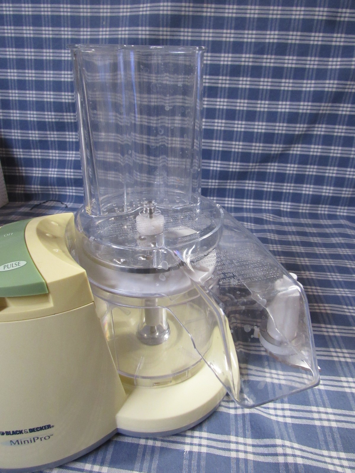 Black Decker MFP100 Mini Food Processor (Pre-Owned See Video) FAST FREE SHIPPING