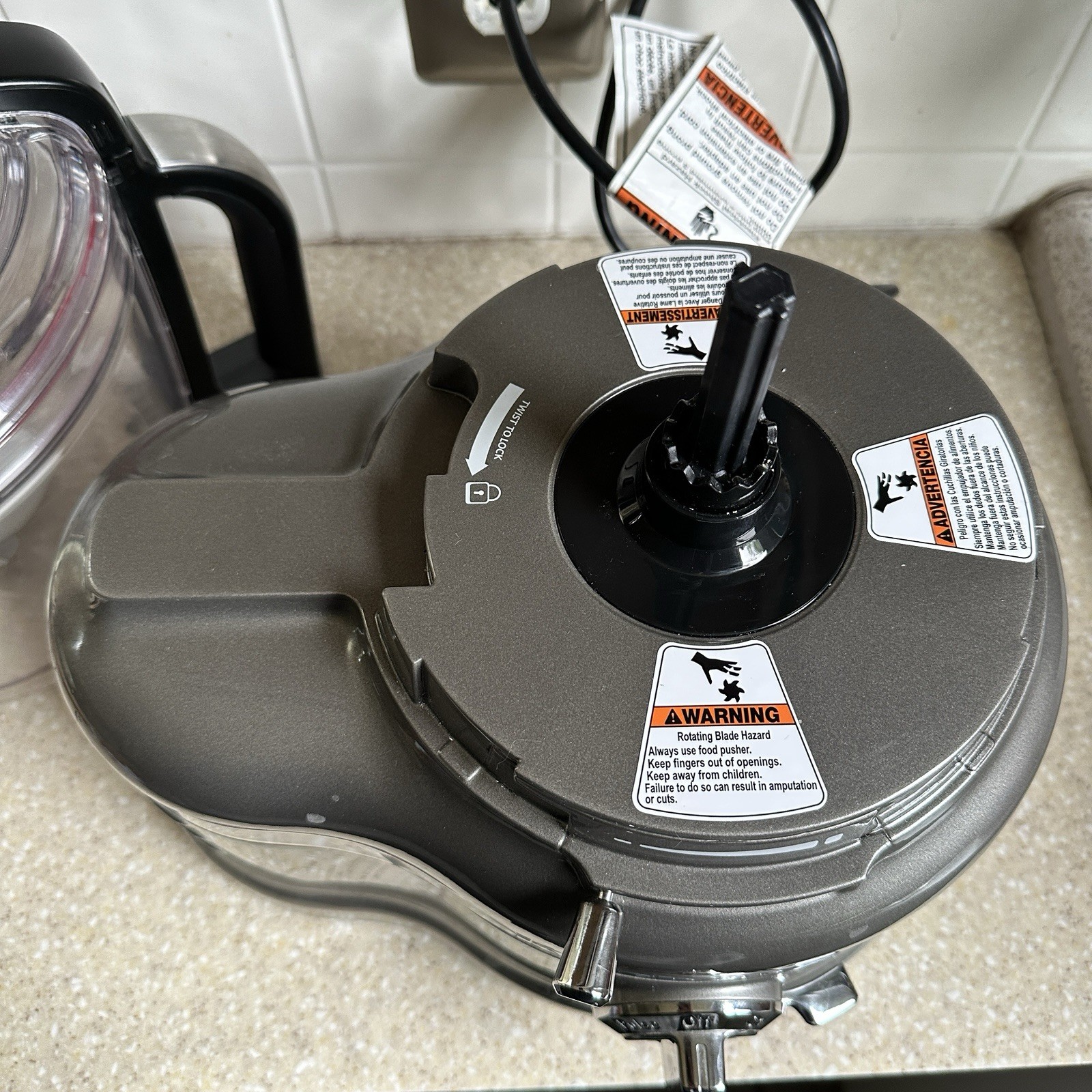 Kitchenaid Pro Line Series Food Processor Model KFP1642MS0 Gray Silver