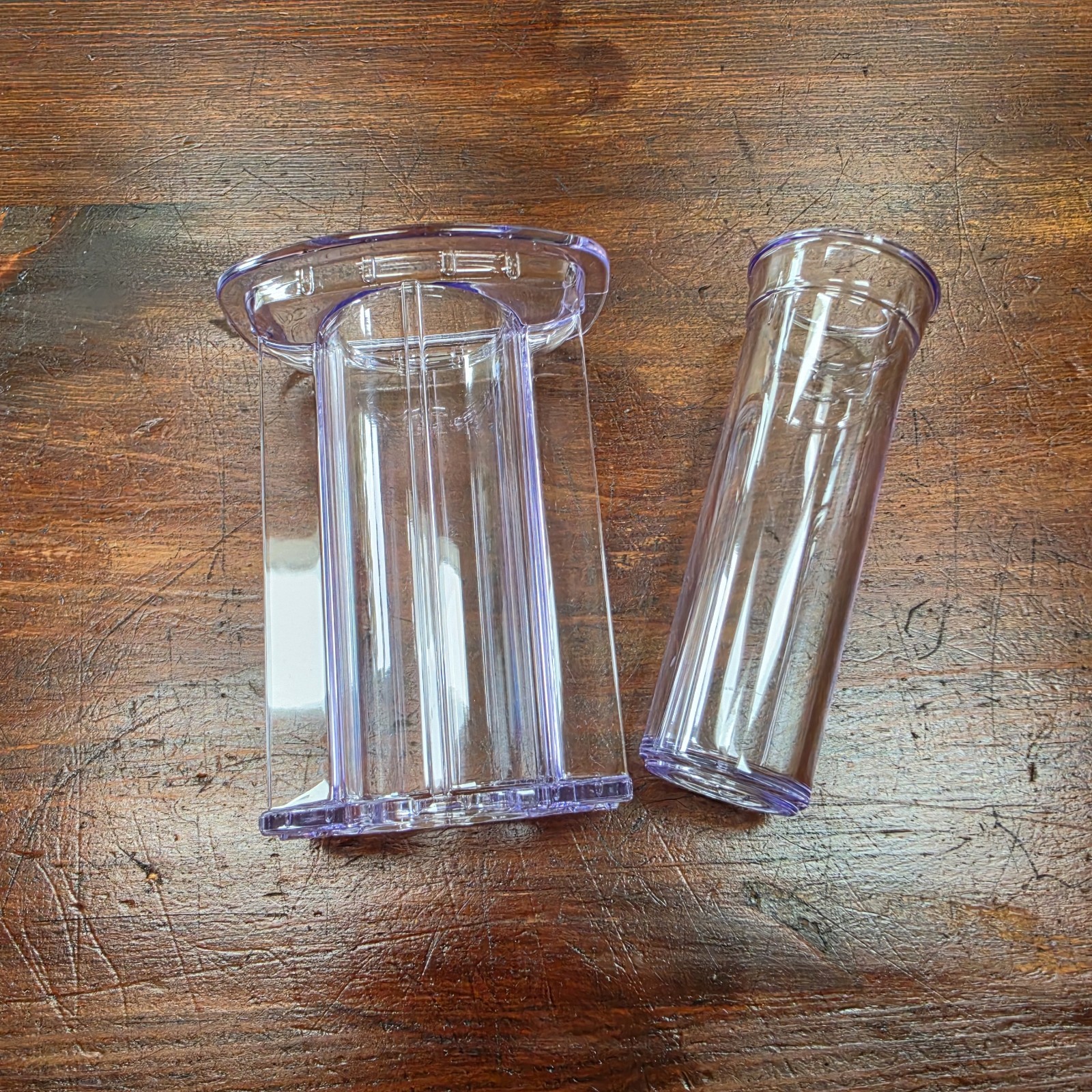 KitchenAid 7 Cup Food Processor E105402 PUSHER ONLY 2 Piece OEM Replacement Part