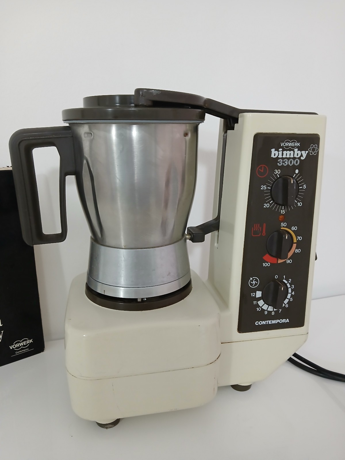 Bimby 3300 Vorwerk Working Kitchen Robot with Cookbook